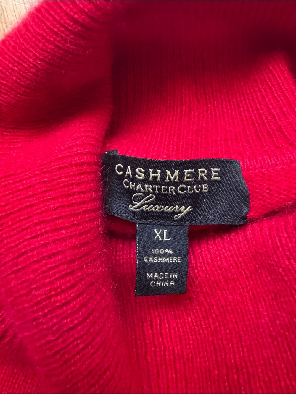 Charter Club Cashmere Raspberry Rollneck Sweater - Picture 3 of 7